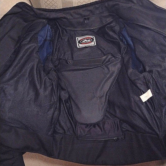 River Road Motorcycle Biker Performance Jacket - Picture 15 of 16